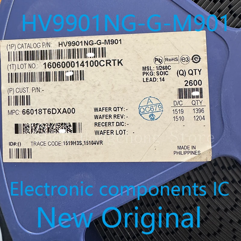 New Original HV9901NG-G-M901 HV9901NG MARKING CODE Universal Relay Driver 14-Pin SOIC N T/R 5PCS