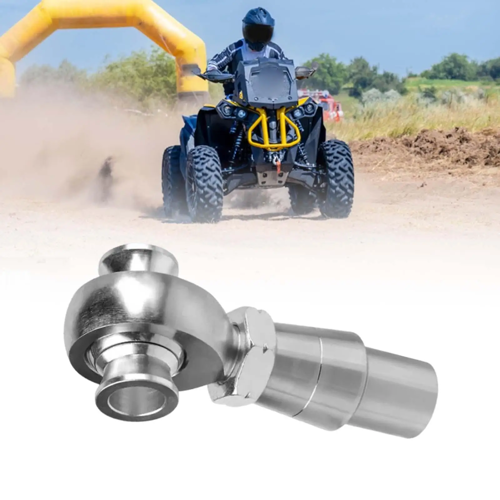 Heim Joint Rod End Set Alloy Welded Installation Sturdy Offset Gasket for Links Joints Traction Bars on Hot Rods Steering Joints