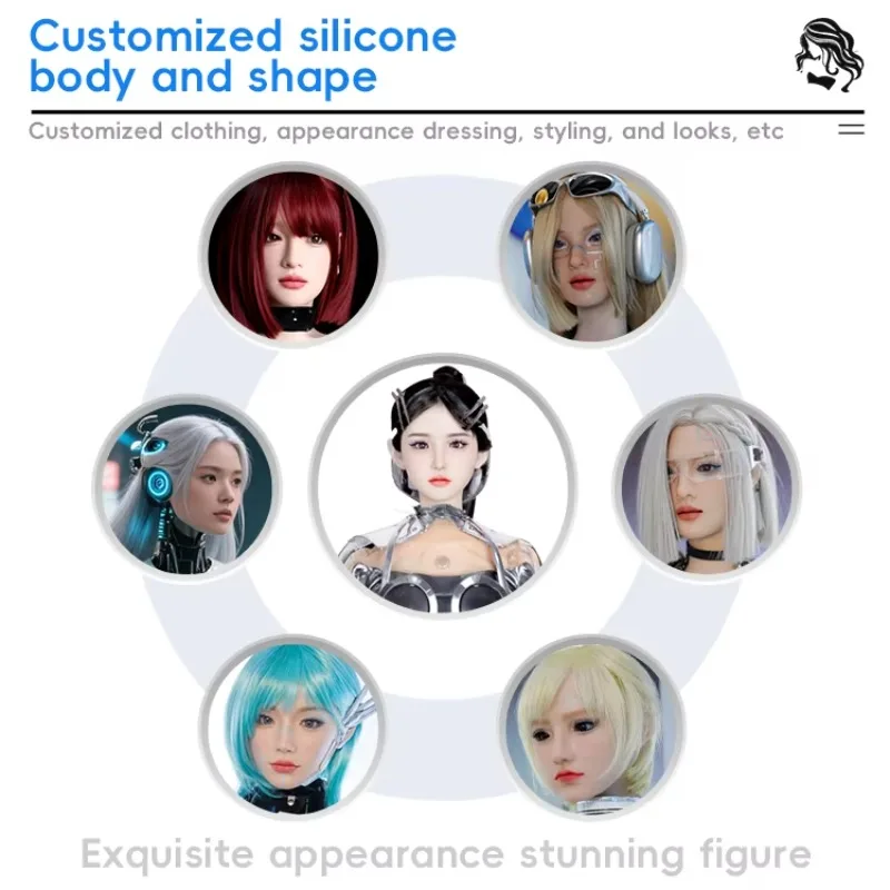 Bionic Humanoid Robot, Real Robot, Beauty Robot, Emotional Exchange and Life Interaction, Welcome Reception Robot - Image 4