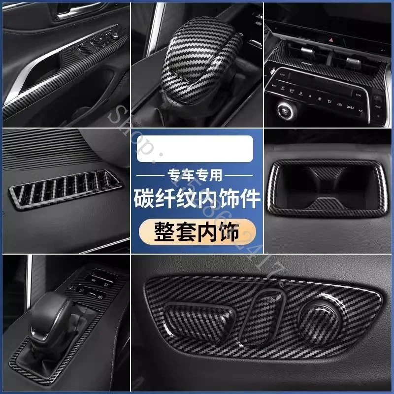 for Toyota Harrier Venza 2021-2023 ABS interior control workbench gear shift panel air outlet reading light decoration