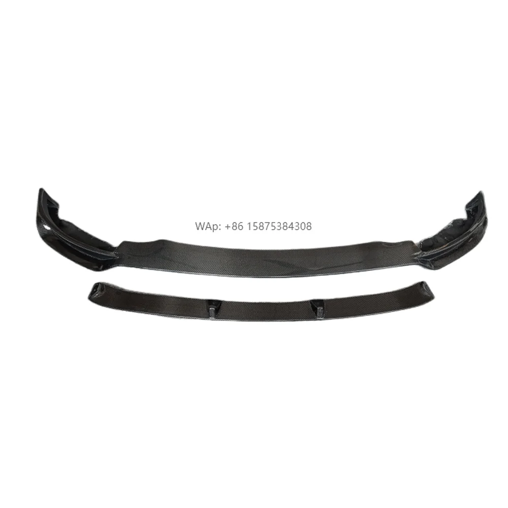 

True Carbon Fiber CM Style Model Y Front Bumper Lip Body Kit for Model Y Body Kit