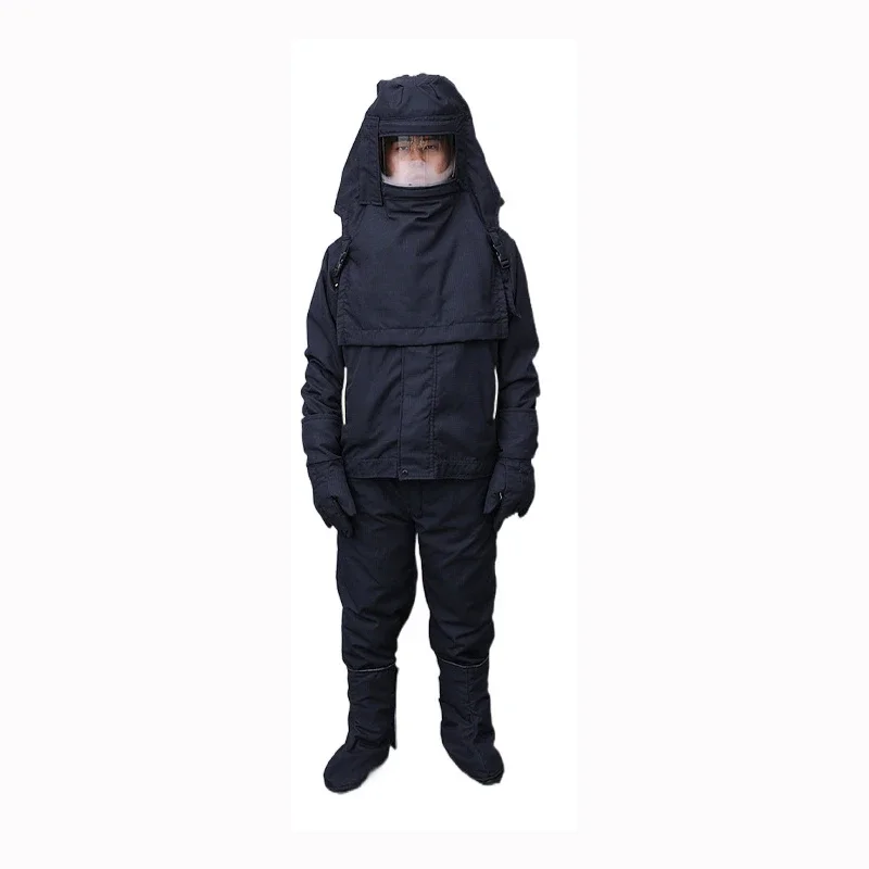

12 Cal Fireproof And Anti-Static Electrosafety Overall Vest And Pants Extreme Protection Flash Workwear For Electrical Trades