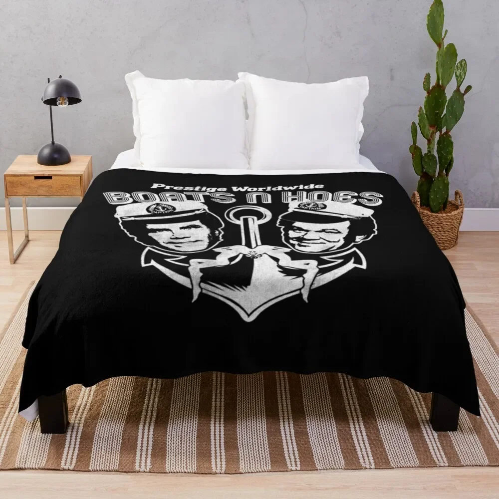 Step Brothers T-ShirtBoats N Hoes Step Brothers Throw Blanket Cozy Sofa Blanket for TV Watching Napping