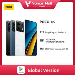 Xiaomi POCO X6 5G - Teléfono Inteligente Snapdragon®7s Gen 2 6.67 