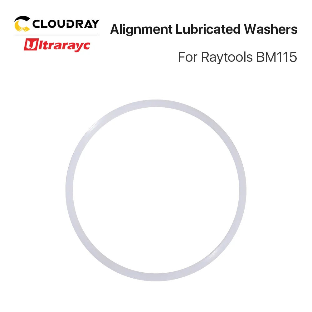 Смащенная шайба Ultrarayc Raytools для лазерной режущей головки Raytools BM115, внешний диаметр 42 мм, толщина 2 мм, уплотнительная кольцевая шайба