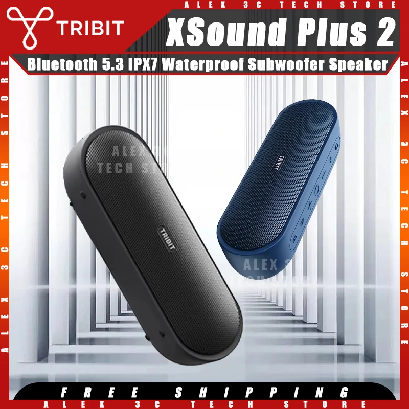 

TRIBIT XSound Plus 2 Portable Wireless Speaker Bluetooth 5.3 IPX7 Waterproof Hifi High Fidelity Subwoofer Customized Speaker