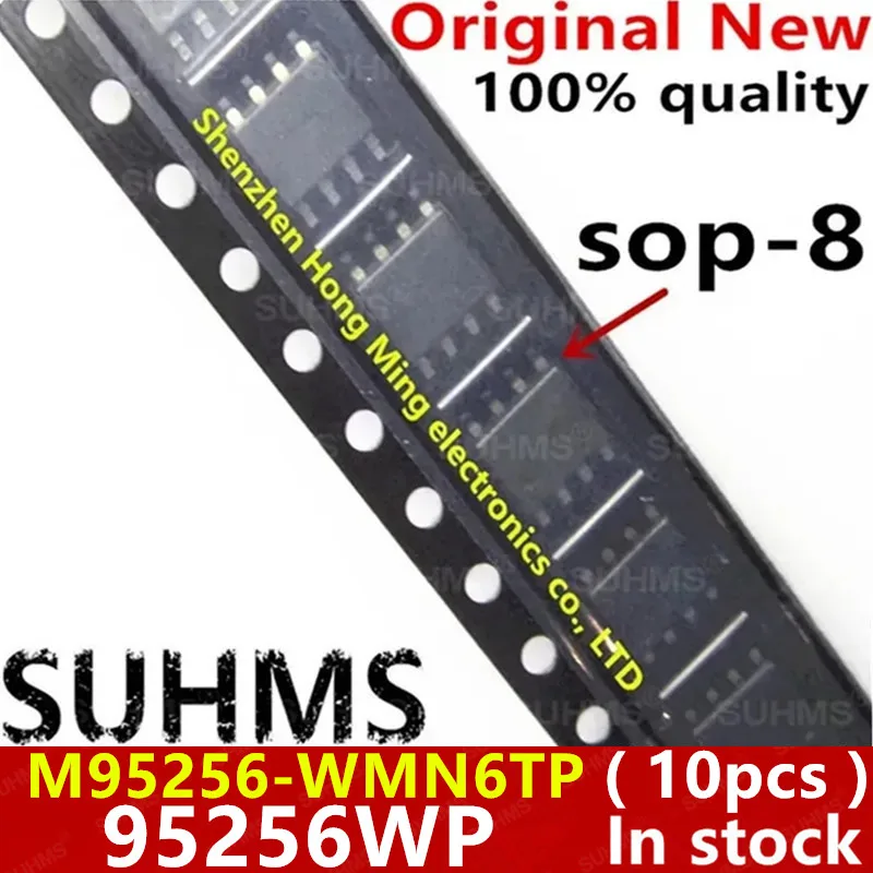 (10piece)100% New M95256-WMN6TP 95256WP 95256 SOP8