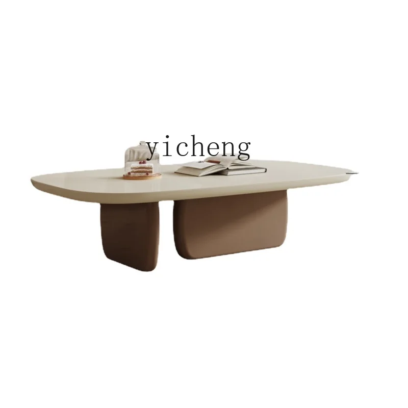 Tqh Living Room Coffee Table New Homehold Light Luxury Side Table Simple Creative Special-Shaped Simple Combination