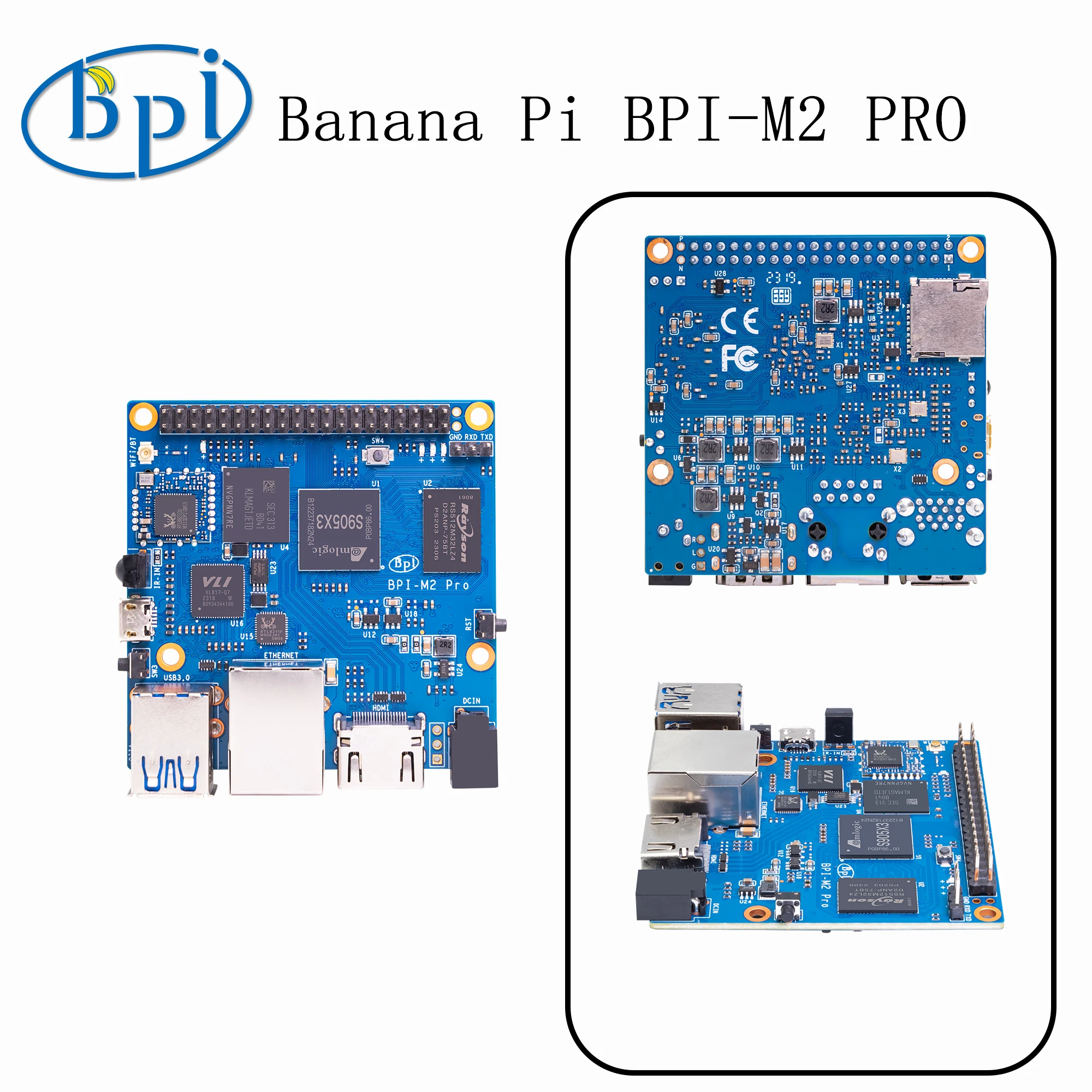 banana-pi-quad-core-single-board-computer-bpi-m2-pro-amlogic-s905x3-2gb-lpddr4-16gb-emmc-for-diy-lot-for-android-linux-debian