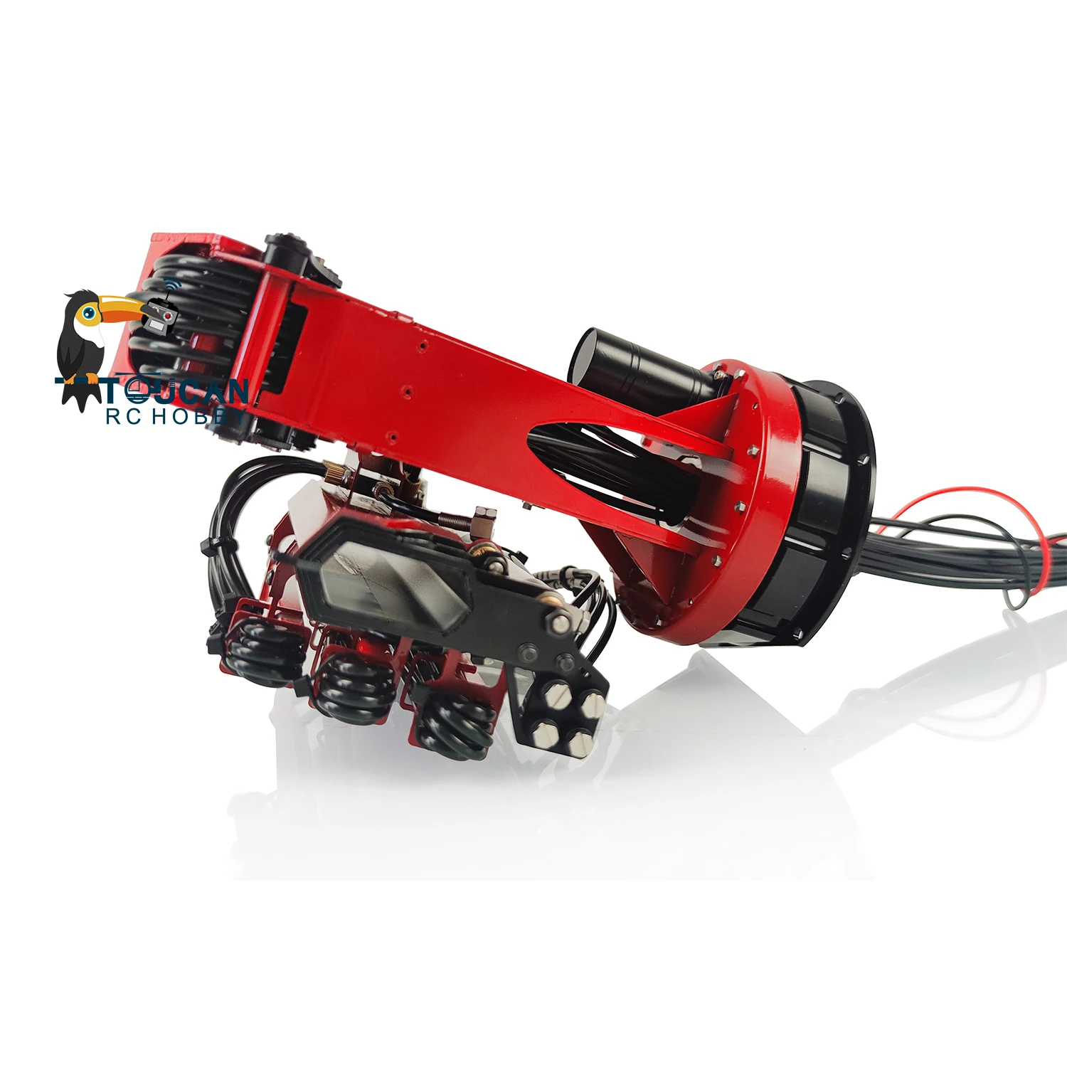 

LESU 1/14 гидравлический кран RTR модель окрашенный красный для DIY RC тягач с дистанционным управлением прицеп игрушки для взрослых TH19711-SMT5