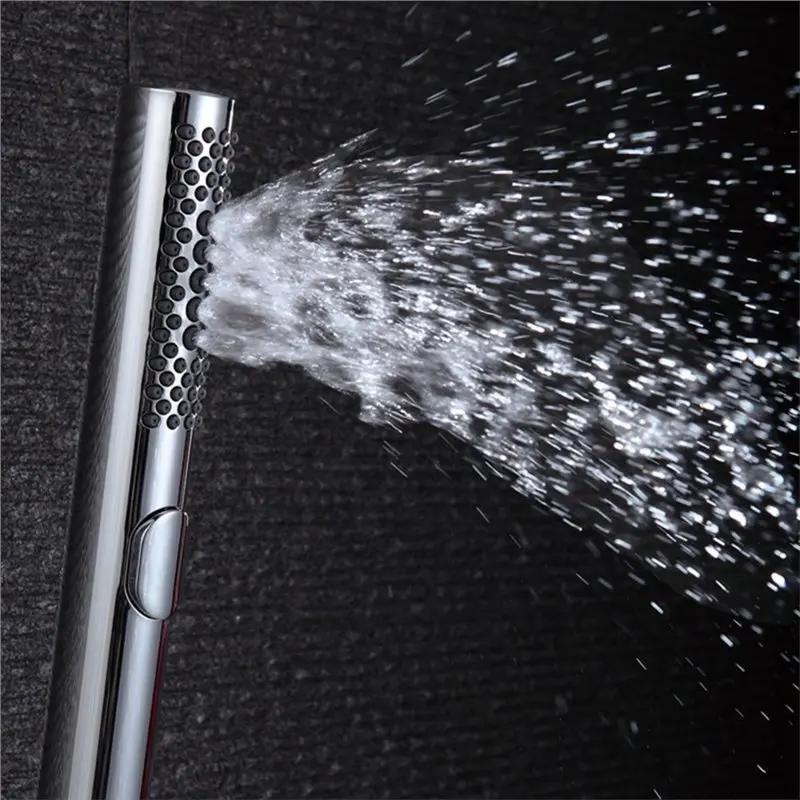 FAST-For Bathroom Replacement Shower Wand- High Pressure Round Handheld Shower Head Only, With Handheld To Clean