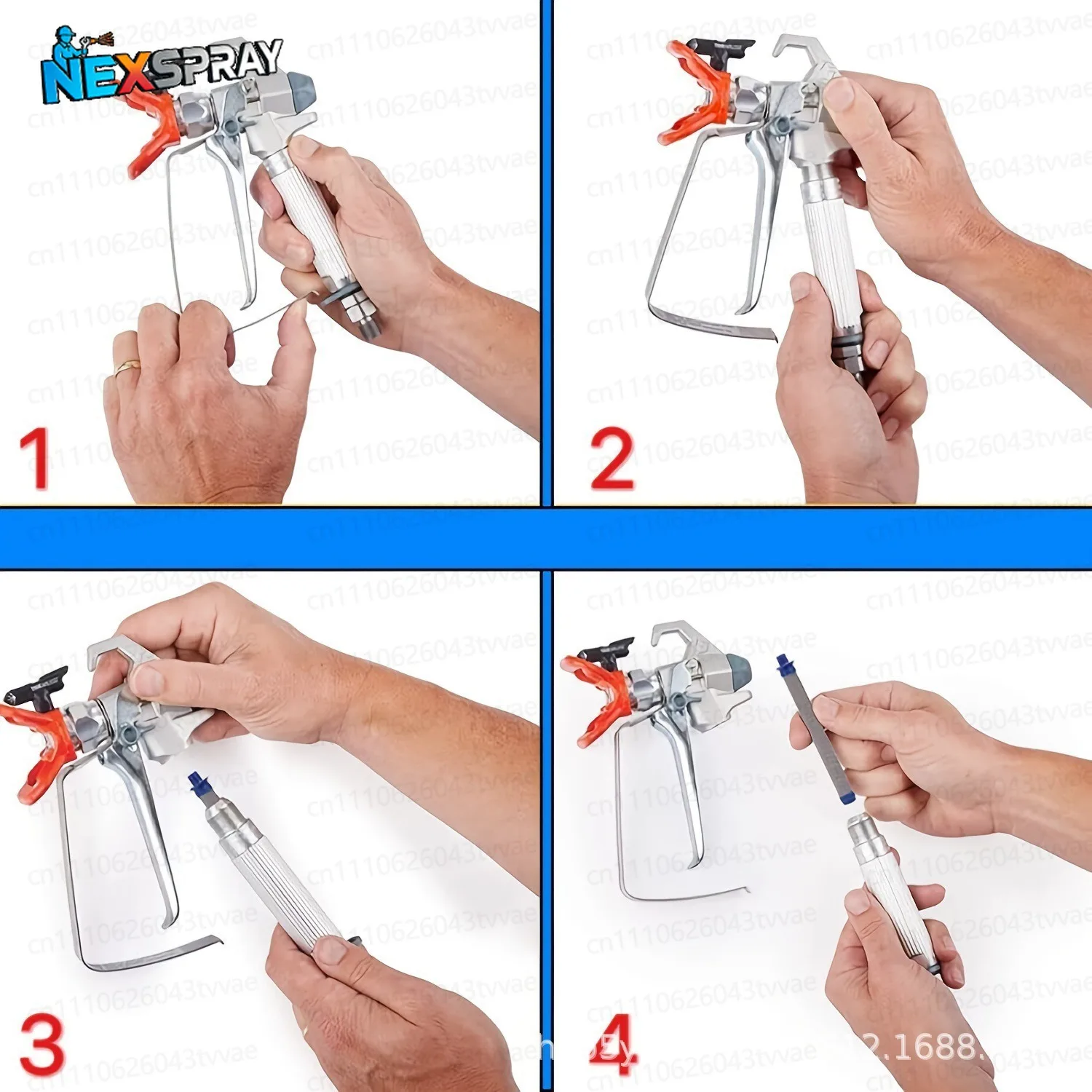 1PCS 60 Mesh 100 Mesh High Pressure Airless Spraying Machine Spray Gun Filter Filter Element Spray Paint Machine Gun Accessories