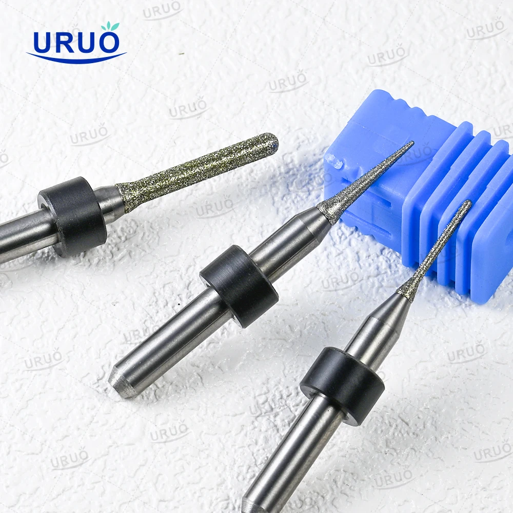 

UP3D P42 Dental Milling Burs for Lithium Disilicate Grinding for Denture Lab CAD CAM Cutting Burs D4 Shank 2.5/1.0/0.6mm
