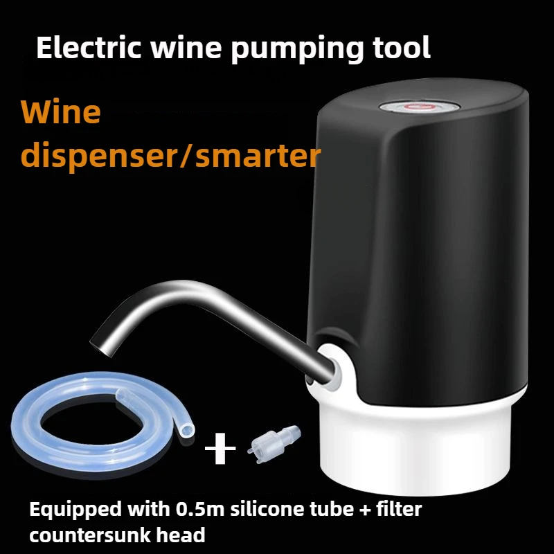 2026-hot sell Electric Wine Suction Device Self-priming Electric Wine Pump Filter Wine Brewing Rice Water Pump Multi Functional