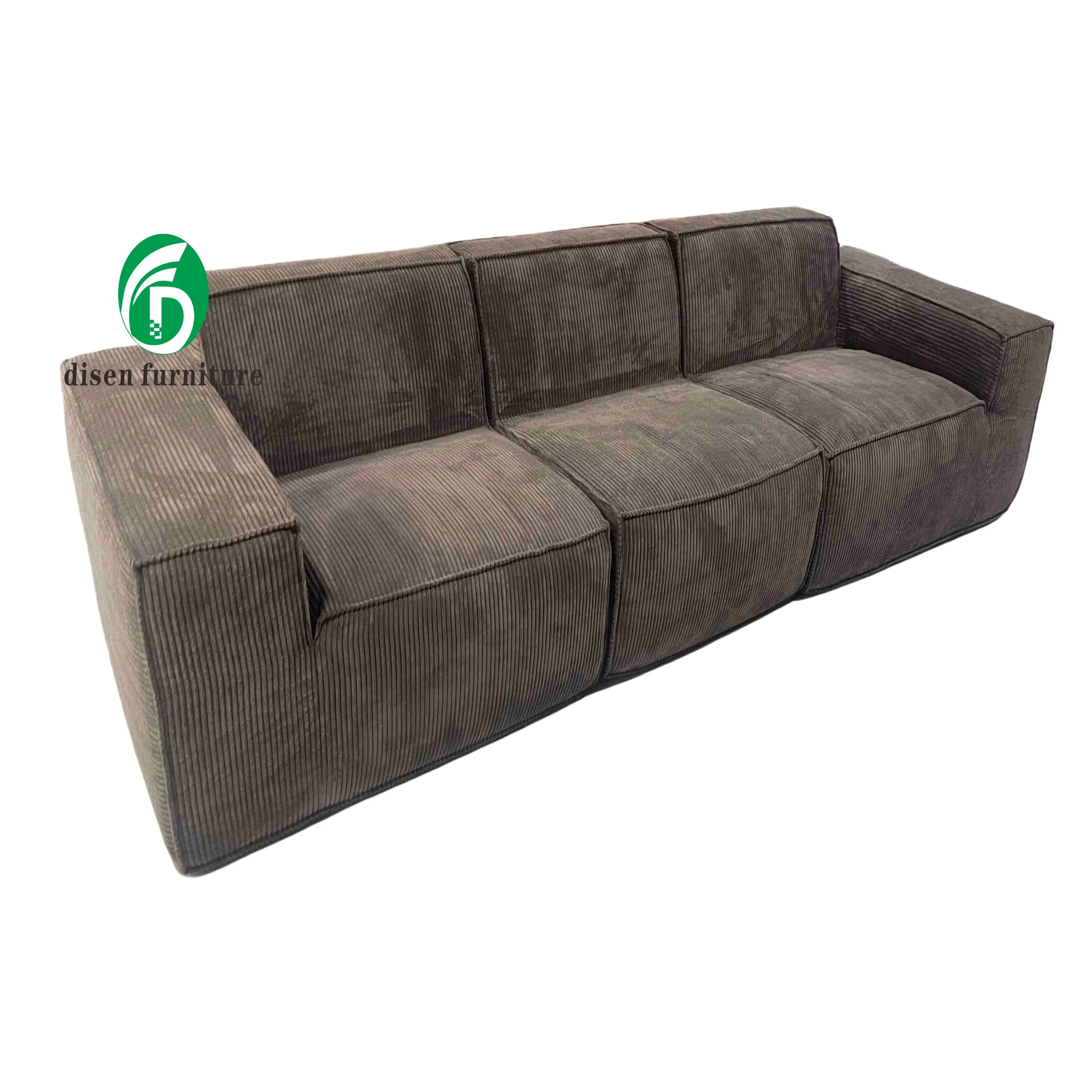 Living Room Sofa,Modern Compressed Sofa Living Room L Shape Modular Sectional Corner Fabric Convertible 3 Seater Sofa