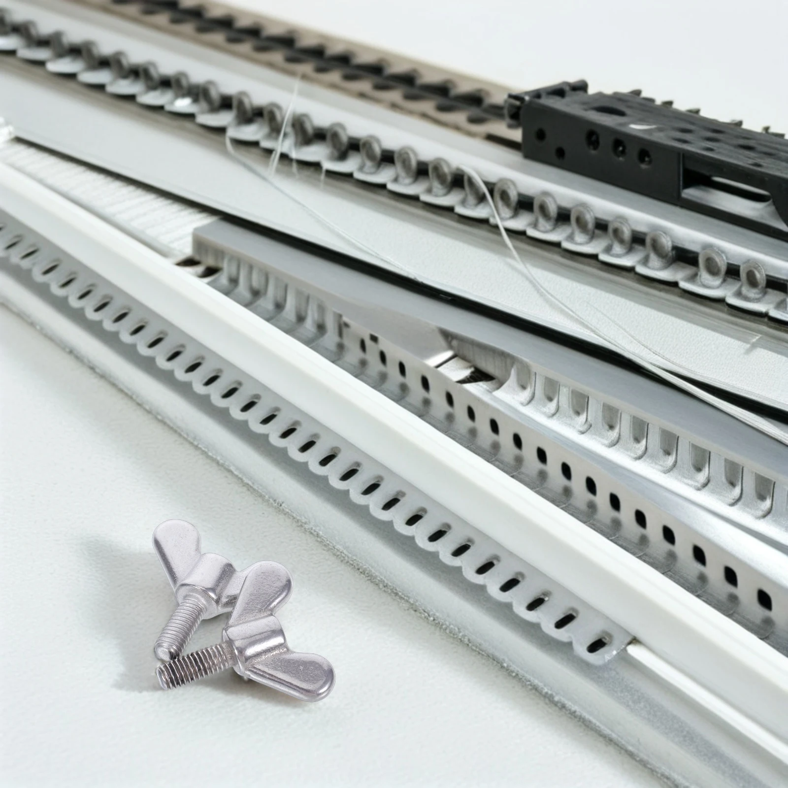 2pcs Stainless Steel Wing Nut Screws For Flagpole Mounting Hand Twist Screws Accessories For Furniture And Bed Frame Assembly