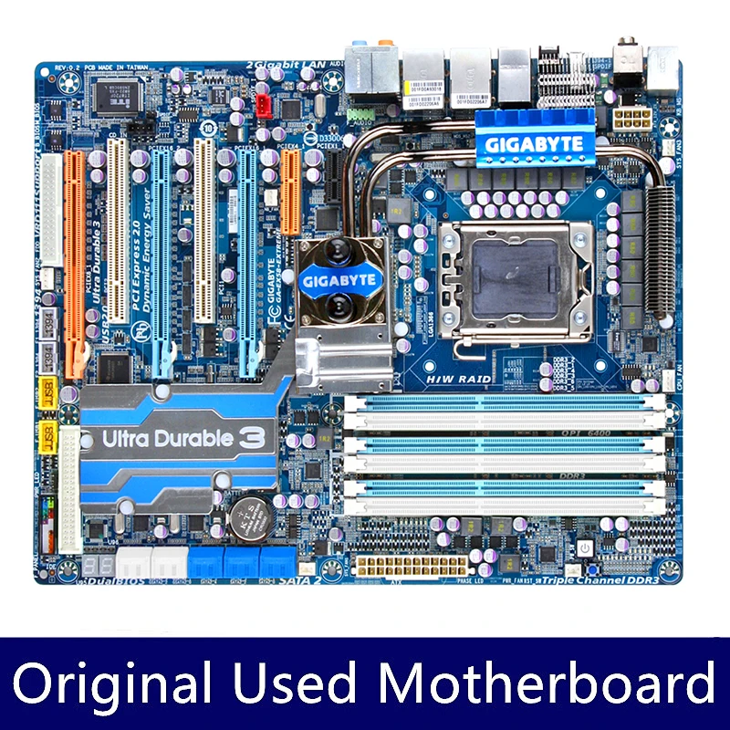 Gigabyte GA-EX58-Extreme EX58-Extreme X58 Motherboard 24GB LGA1366 DDR3 ATX Mainboard