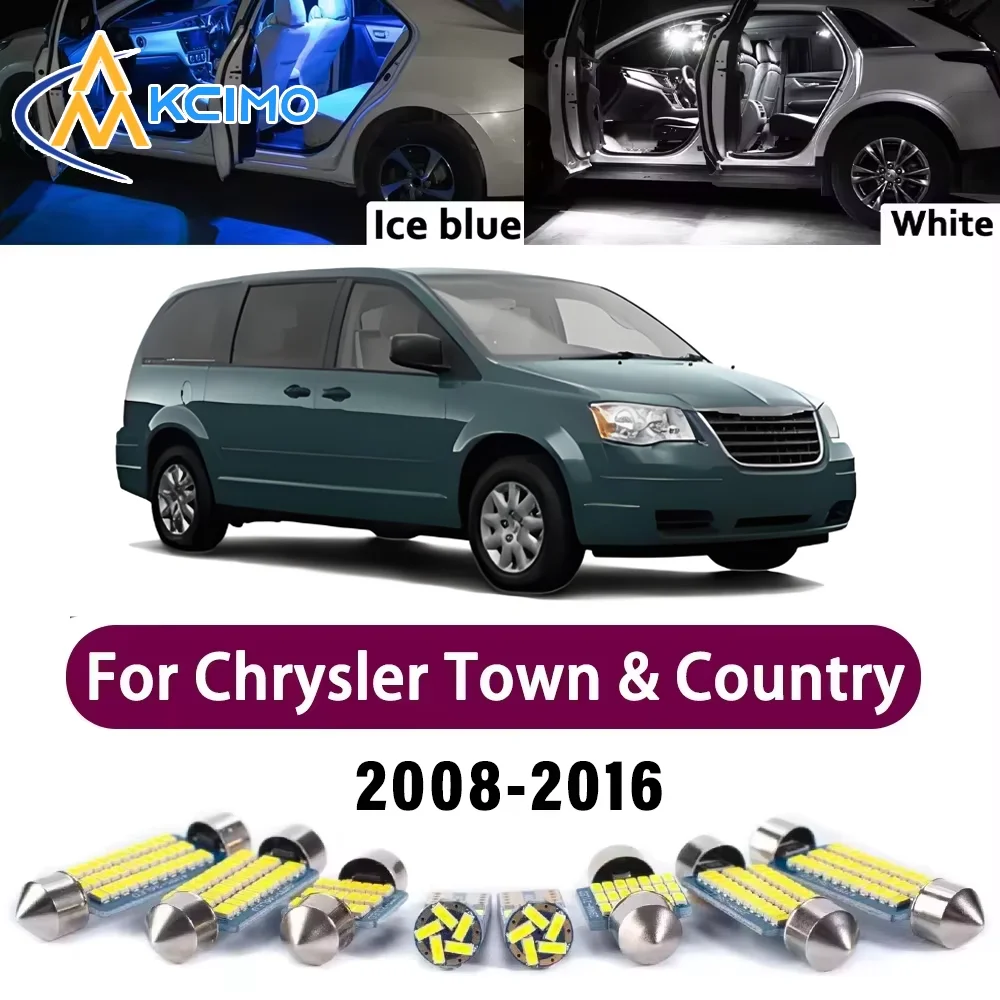 New Canbus Number Plate Bulb For Chrysler Town & Country 2008-2016 Premium Easy Install Mirror Interior Bright Reading Lights