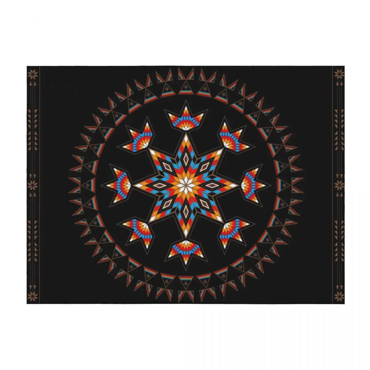 

Morning Star Throw Blanket Camping Quilt blankets ands Giant Sofa Blankets
