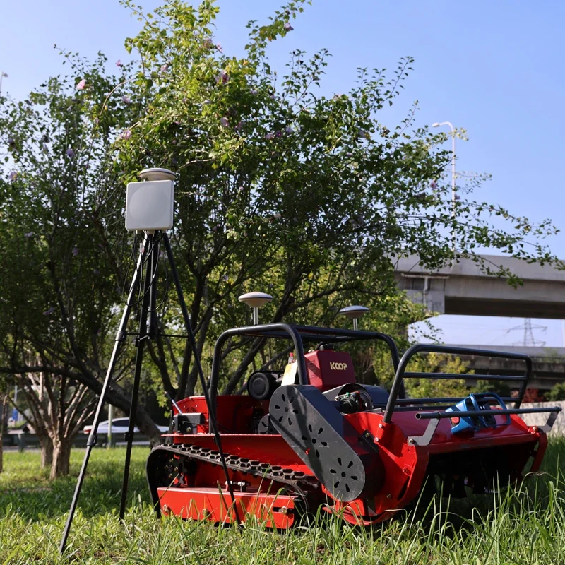 

Customized Engine Remote-Controlled Cordless flail Mower DIY Industrial Grade Flail Mower with gps