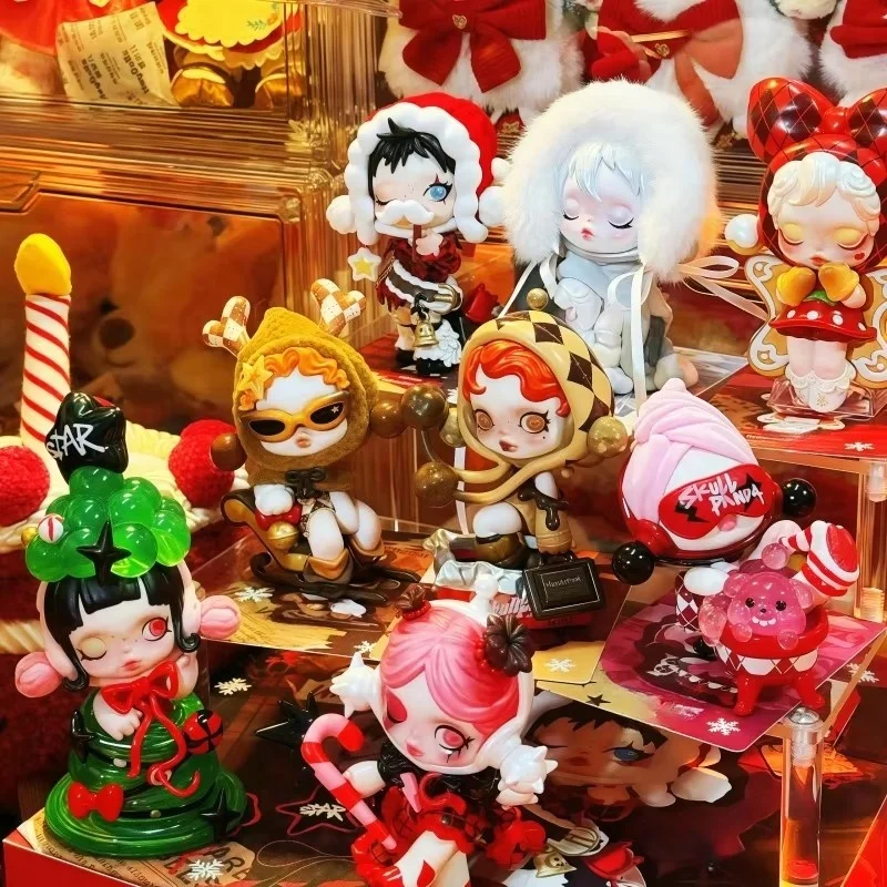 New Hot Genuino Skullpanda Digarmi Che vuoi Serie Cieca Scatola Let It Snow Action Figure Come I Wish Festival Limite Regali Giocattoli
