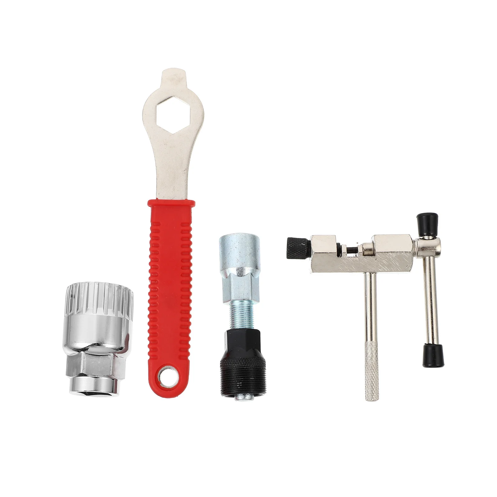 4pcs Crank Arm Puller Bicycle Repair Tool For 20 Teeth Splined Bottom Bracket Remover Crankset Extractor Removal Kit Durable