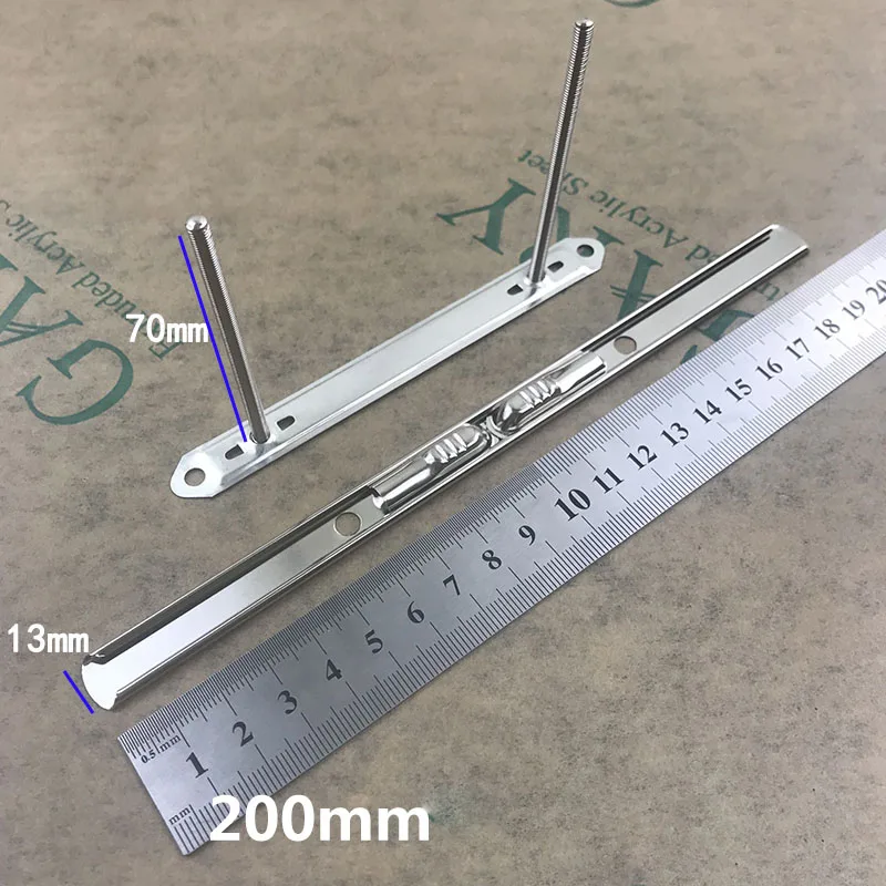 2PCS  2 3 Holes Spring Binding Clips Slim 260mm 200mm  10.2 Inches