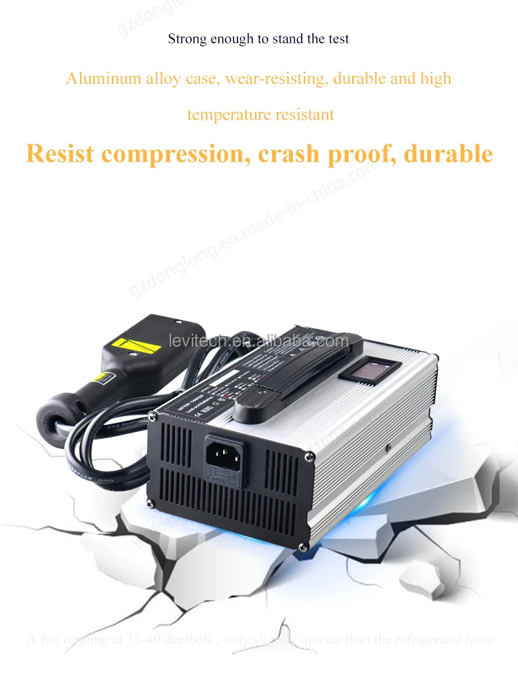 DL900 LiFePO4 Fast Charger 48V 15A 900W Aluminum Case Lithium Iron Phosphate LFP RV EV Power Forklift Battery Charger view 6