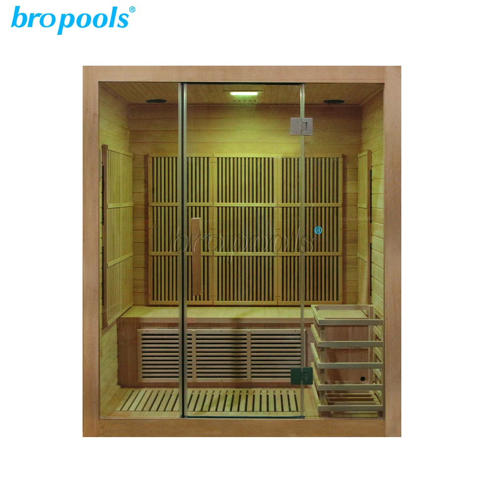 Moderne Hemlock-Holz-Infrarot- – Spa Wellness Gym Bewertung und Preis