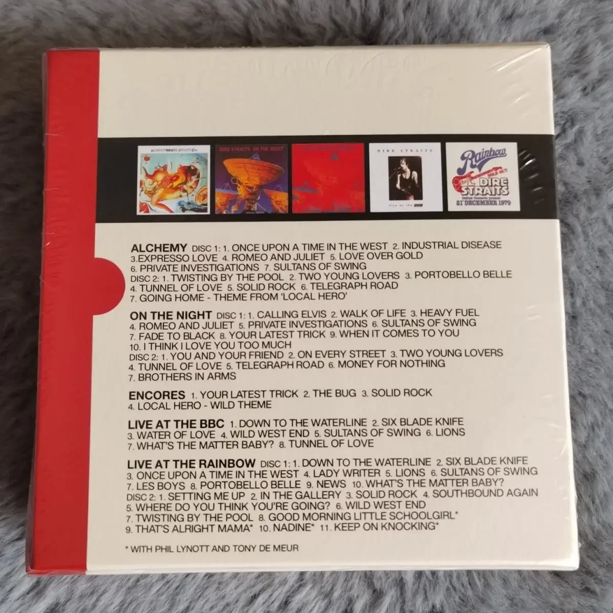 Imagem -03 - Álbum de Música British Rock Band Rock Live Classic 8cd Gift Box