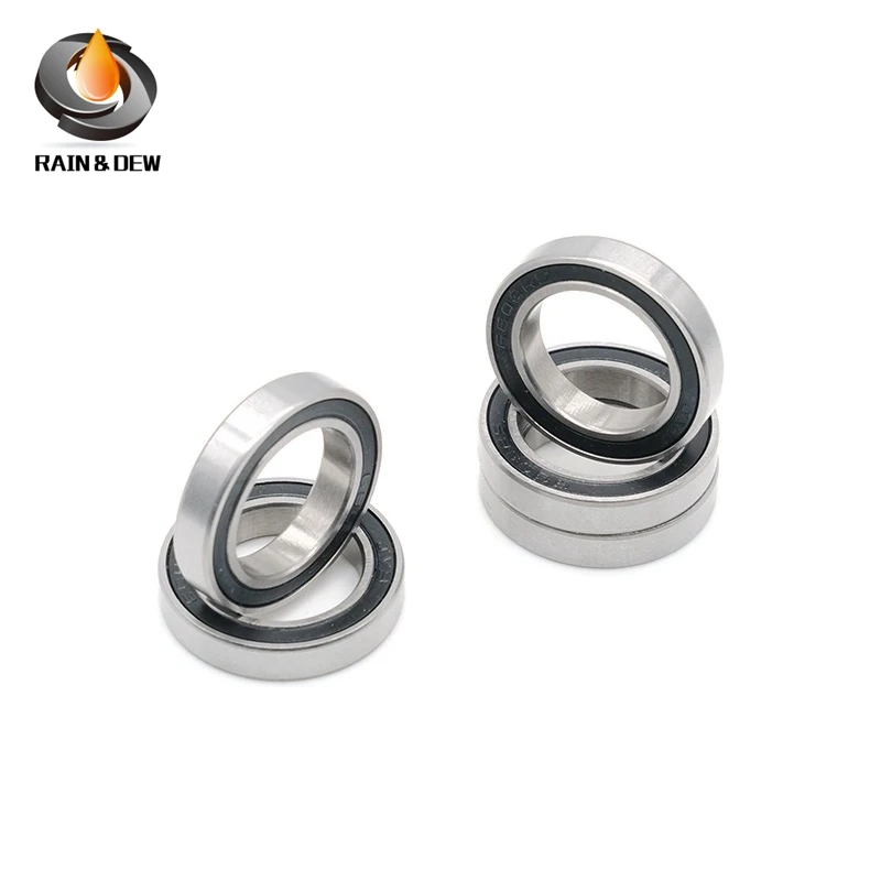 2PCS Deep Groove Ball Bearings 6706RS 30X37X4 mm Rubber Sealed Bearing 61706RS 6706RS