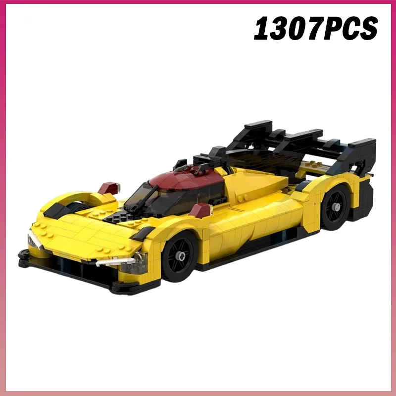 

1307PCS NEW Supercar Racing Sports Car Speed Champions Vehicle Model MOC Building Blocks Bricks Toy Boy Kids Adult Birthday Gift