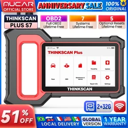 Thinkcan plus s7 s6 s4 obd2 scanner abs/srs/transmissão/código da revista scanner ferramenta de diagnóstico de dados ao vivo multi serviços ferramenta de verificação