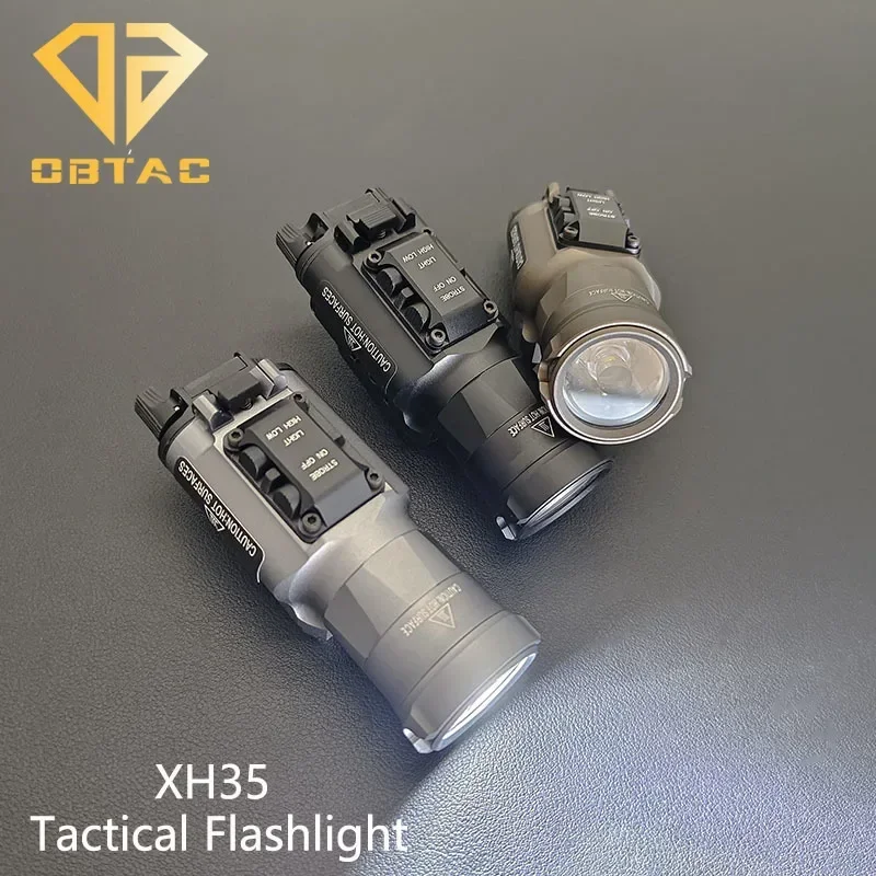 Sotac Tactical SF XH35 X300 X300U Ultra X300V Flashlight LED White Light Constant/Strobe Hunting Scout Light Fit 20mm Rail