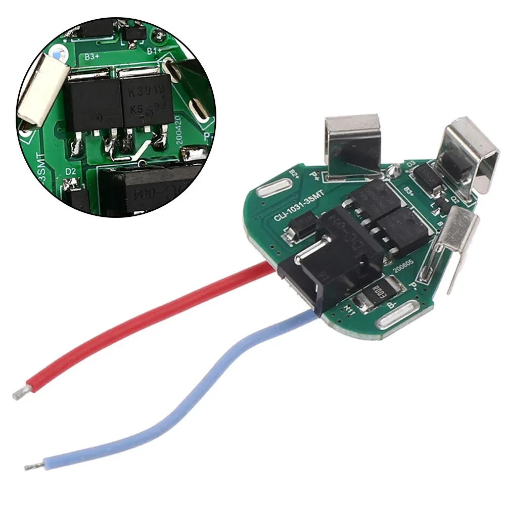 3S 12V Protection Board 33*33*1.6mm For Over Charge Over Discharge Short Circuit Over Current Protection For Electric Drill