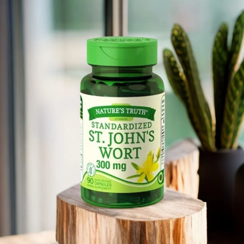 St. John's ekstrak wort tablet reseptor dopamin dewasa depresi produk perawatan kesehatan suplemen makanan