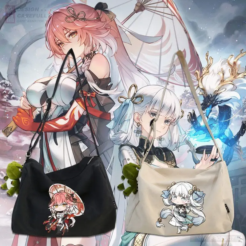 

Echo Resonator Long Distance Broken Branch Today's Encounter Game Merchandise Student Crossbody Canvas Shoulder Bag TT Ani