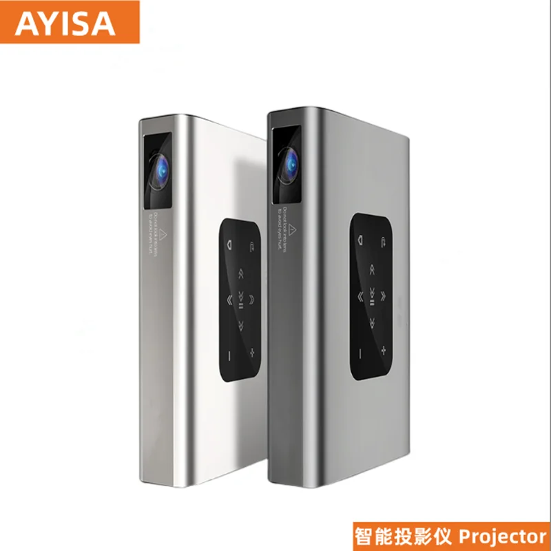 AYISA Projector X5 4K Android WIFI 3D 10500mAH Battery 300inch 1080P DLPMINI Portable Vedio Projector Smart TV Laser Beamer HDMI