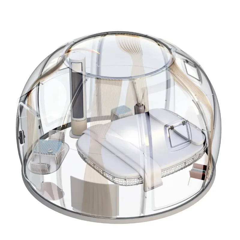 = Polycarbonate transparent bubble tent Polycarbonate star house transparent computer dome room