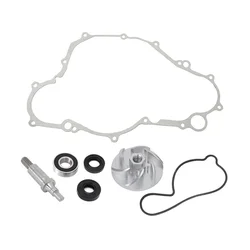 For Yamaha 04-13 YFZ450 ATV Engine Water Pump Impeller Shaft Bearing Gasket Repair Kit