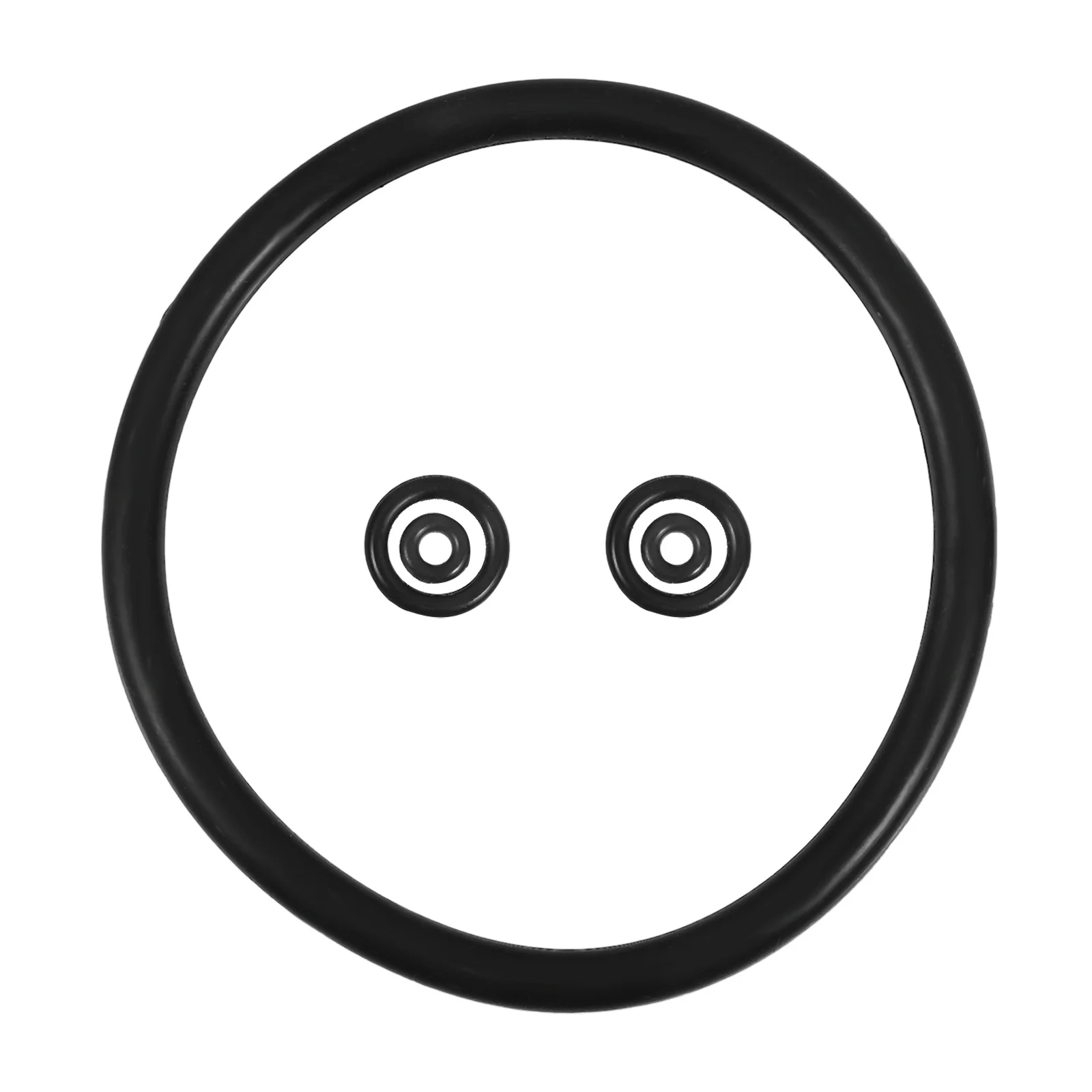 

1Set Sink Mounting Ring Food Grade Silicone Sealing Washer for Glass Vessel Bathroom Faucet Anti Slip Replacement