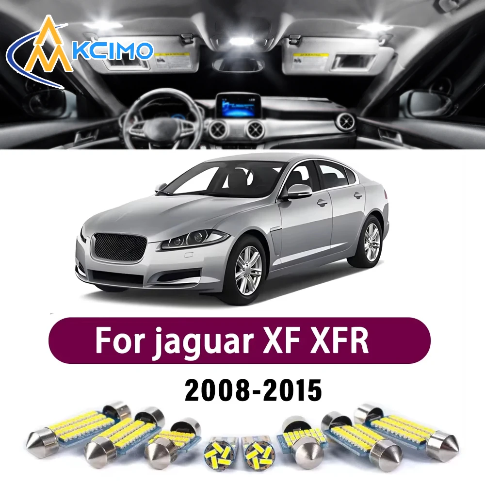 

New Canbus Number Plate Bulb For jaguar XF XFR 2008-2015 Interior Reading Premium LED Easy Install Safer LED Error-Free Lights