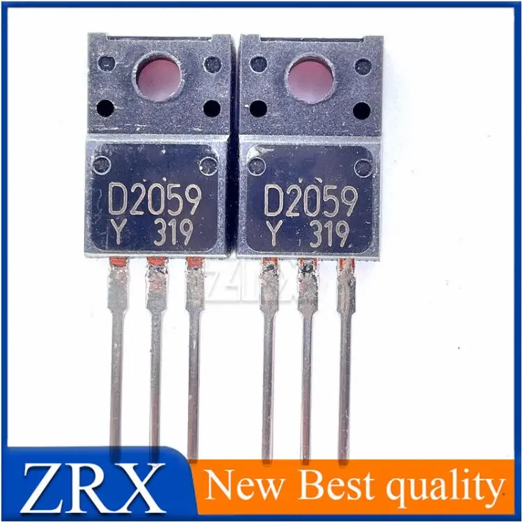5Pcs/Lot New original D2059 2SD2059  in line TO-220F triode In Stock