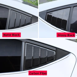 Side Vent Rear Window Quarter Louver Cover Trim Panel Fit For Hyundai Elantra 2017-2019 Car Accessories