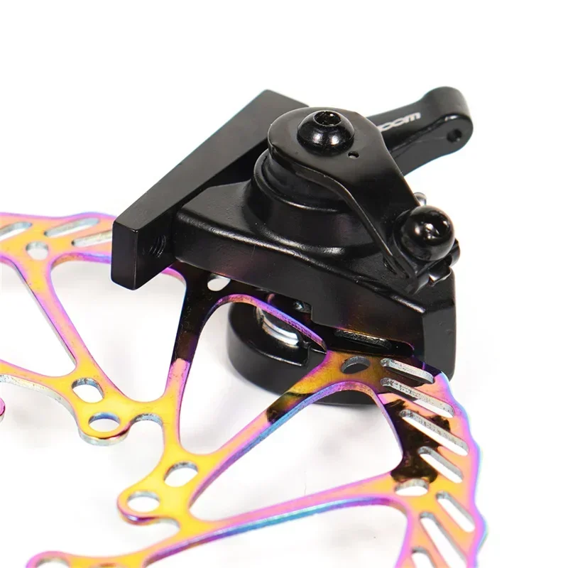 ZOOM Road Bike Mechanical Disk Brake Caliper 140mm 160mm Aluminum Alloy Bicycle Flat Mount Disc Brake Caliper DB580