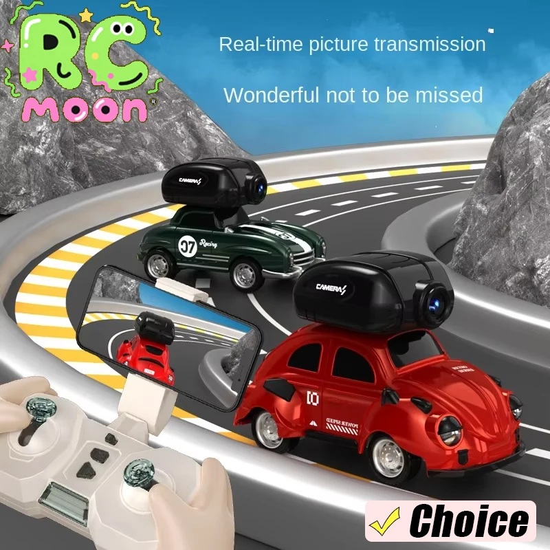 

4-way Remote Control Car Mini With Light And Music Wireless WIth Charging Port Sturdy Multifunctional Electric Car
