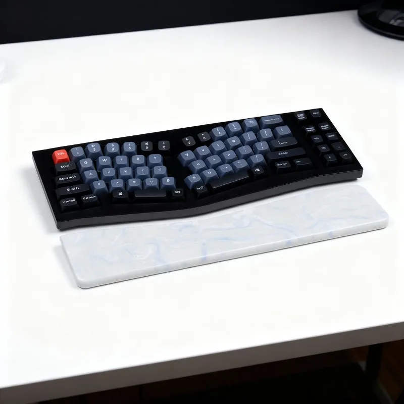 

Подставка для плавания Alice для Q8/Q10, индивидуальная кварцевая эргономика, удобная подставка для запястий, стресс для рук, аксессуары для механической клавиатуры