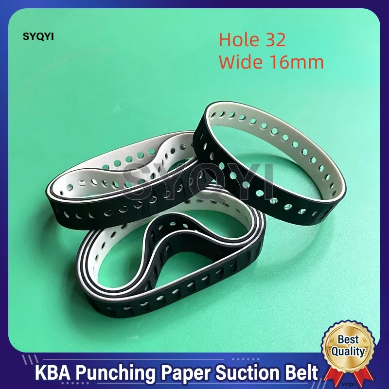 

KBA Printing Machine Accessories Paper Tail Suction Belt, Paper Delivery Belt, Punched Paper Feeding Suction Belt