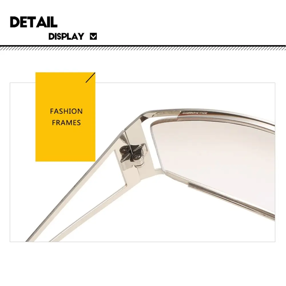 

Fashion Sports Punk Goggles UV400 Y2K Men's Sun Glasses Driving Shades Unisex