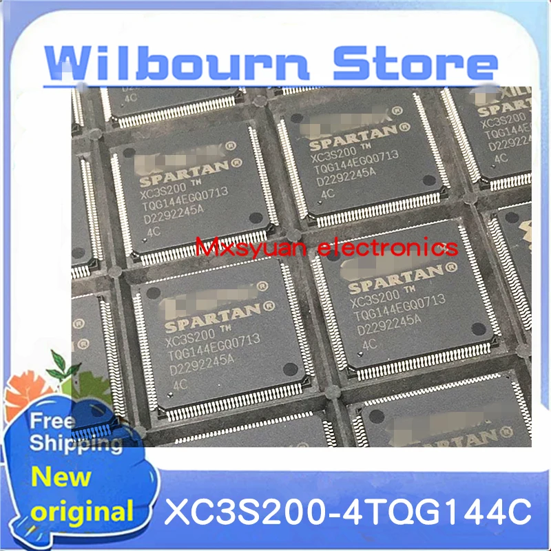 free shipping  5PCS~20PCS/LOT 100% NEW XC3S200-4TQG144C XC3S200-4TQG144 XC3S200-4TQ144 XC3S200 TQFP144